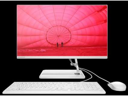 Lenovo IdeaCentre AIO 3 24ALC6 Ryzen3 7330U 8GB 512GB-SSD 23.8"FHD IPS IntegrRadeon Win11Home White/ PN: