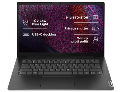 Lenovo V14 G4 AMN R5 7520U 8GB 256GB-SSD 14"FHD TN AG IntegRadeon Win11Pro Black/ PN: