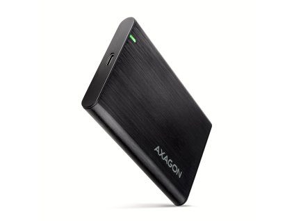 AXAGON EE25-A6C, USB-C 3.2 Gen 1 - SATA 6G 2.5" kovový RAW box, bez skrutiek/ PN: