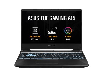ASUS TUF Gaming A15/R5-7535HS/16GB/1TB SSD/RTX3050/15,6" FHD/no OS/Graphite Black/ PN: