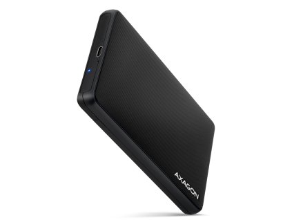 AXAGON EE25-SLC, USB 3.2 Gen 1 - SATA 6G, 2.5" SLIDE box, bezskrutkový, čierny/ PN:
