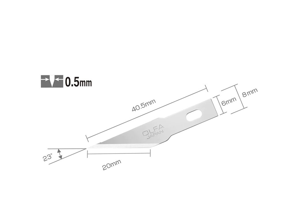 OLFA Replacement Blades KB4-S - Chaostemple Miniatures