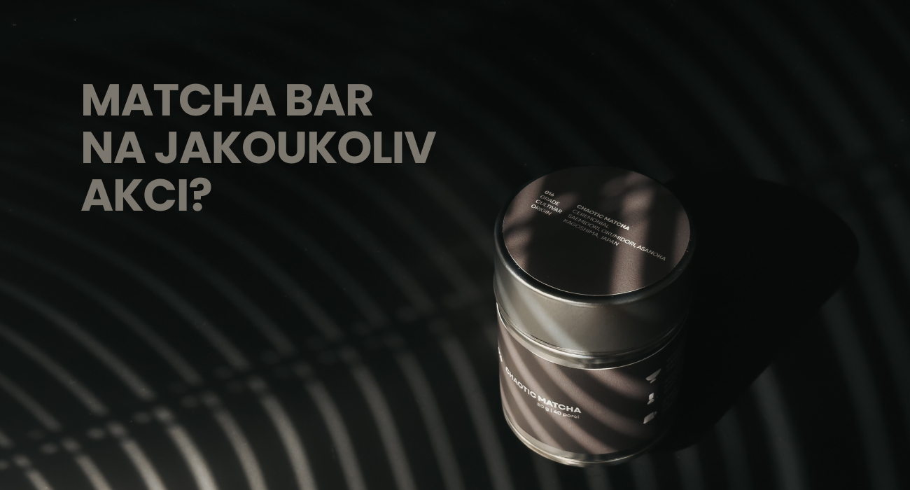 Pronájem Matcha baru na svatby, narozeniny a food festivaly – Chaotic Matcha