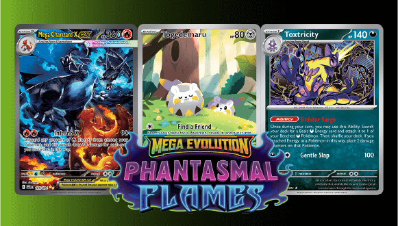 Mega Charizard a další Pokémoni z rozšíření Phantasmal Flames