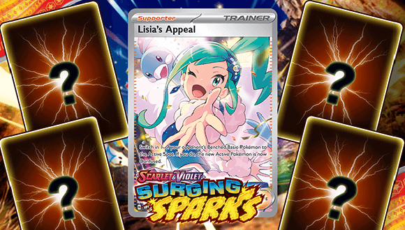 Nové karty oznámeny z Pokémon edice Surging Sparks!