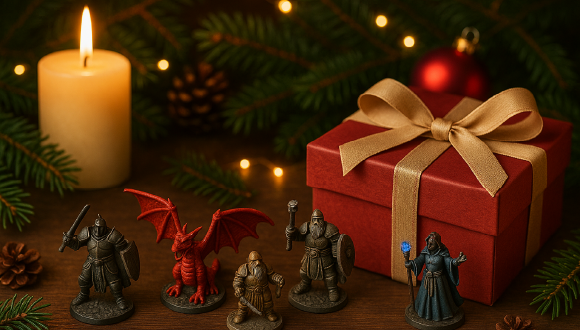 Tipy na vánoční dárky 2025: D&D figurky, Warpaints sety a další!
