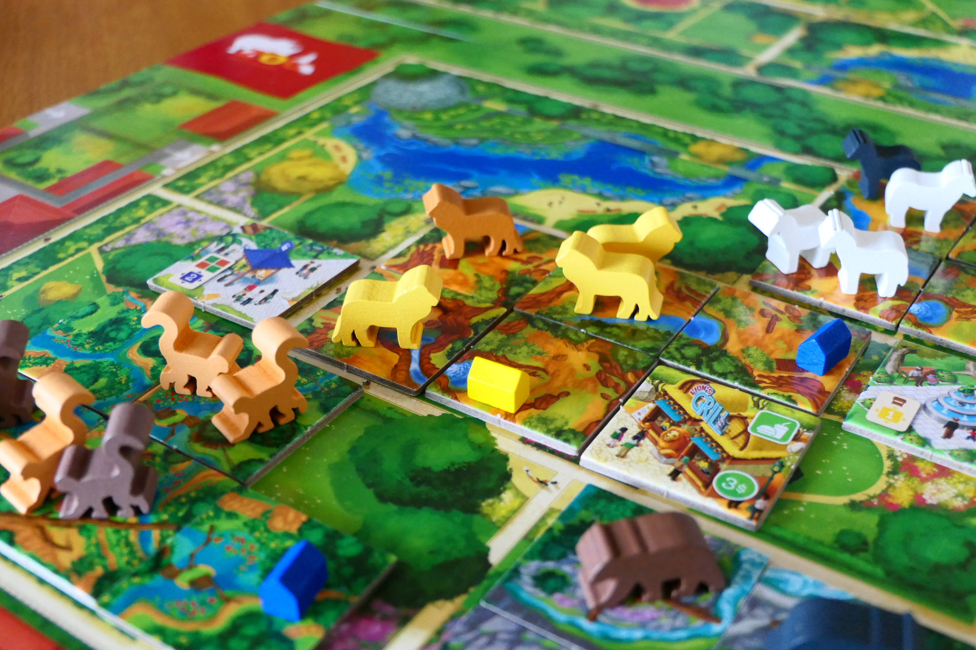 hra Zoo Tycoon - herní plocha