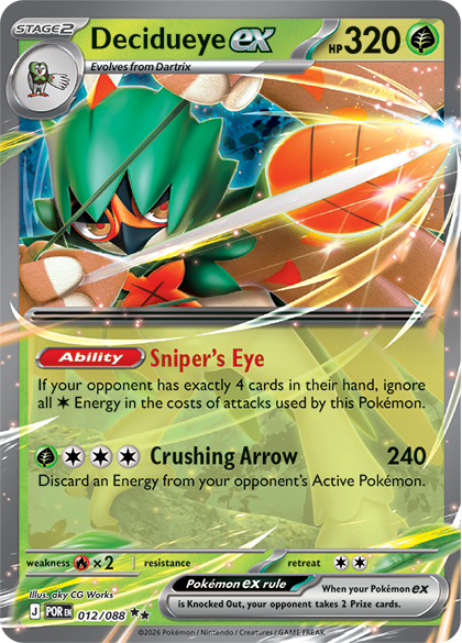 Decidueye EX (POR 012)