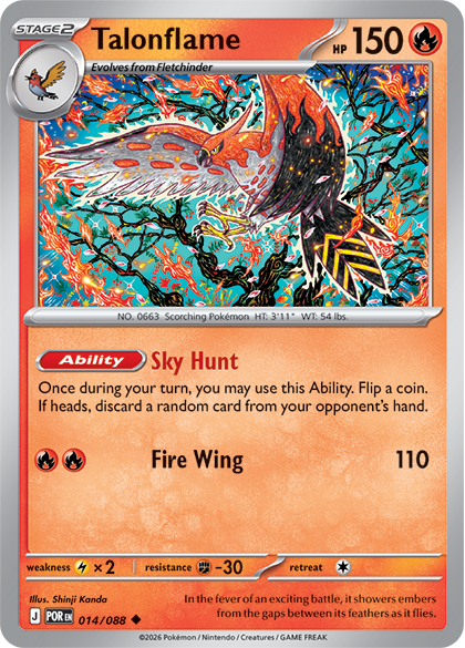 Talonflame (POR 014)