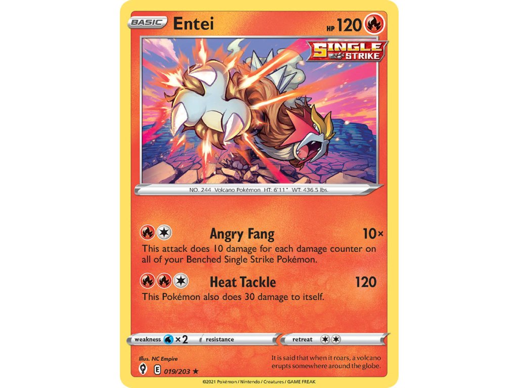 Pokémon Entei (EVS 019)
