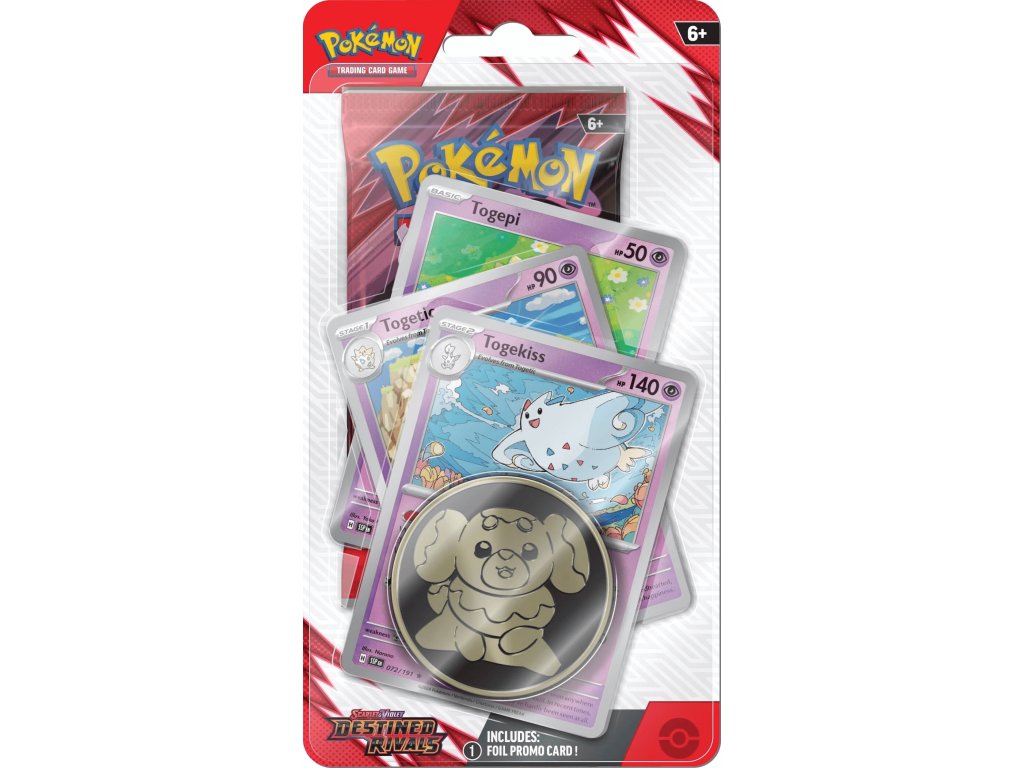 Pokémon TCG Destined Rivals - Premium Checklane Blister Togekiss