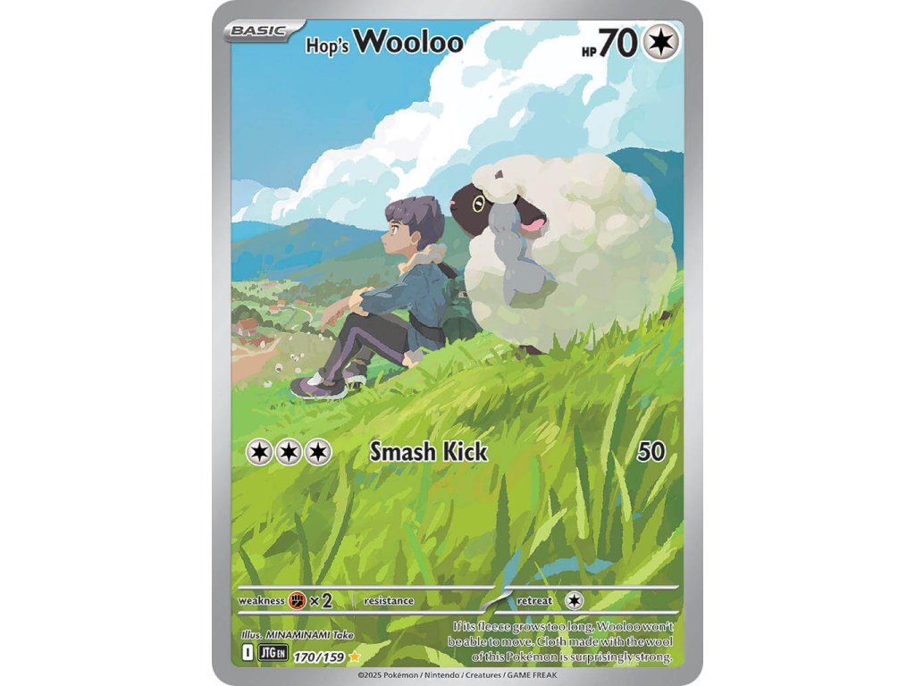 Pokémon Hop's Wooloo (JTG 170)