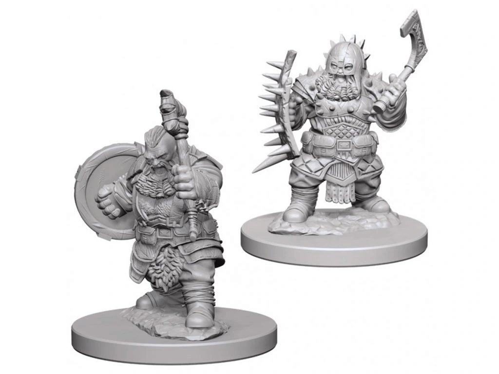 Pathfinder Deep Cuts Miniatures: Dwarf Male Barbarian