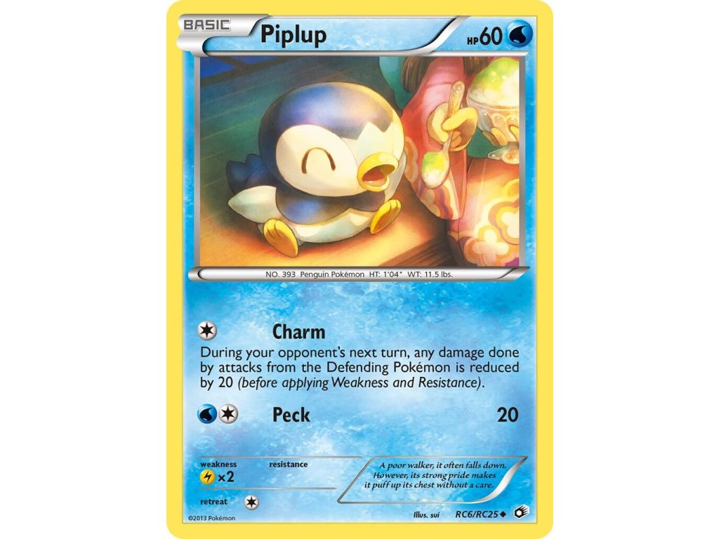 Pokémon Piplup (LTR RC6)