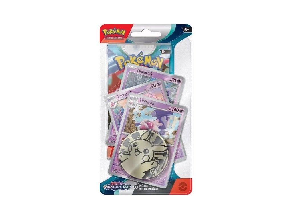 pokemon paradox rift premium checklane blister tinkaton
