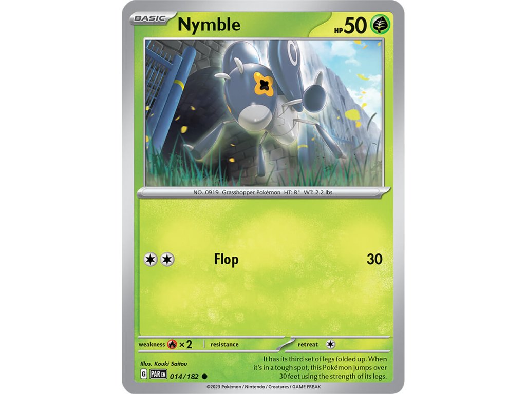 Pokemon Paradox Rift Nymble 014