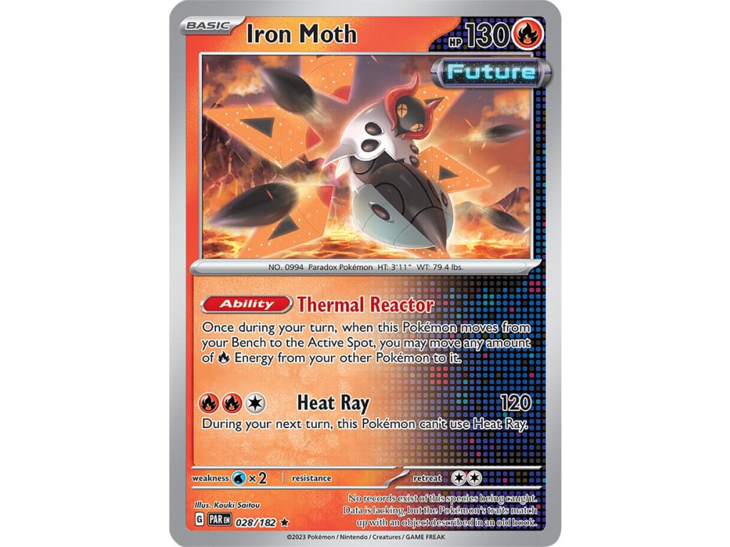 Pokémon Paradox Rift Iron Moth 028