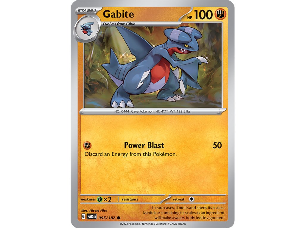 Pokémon Paradox Rift Gabite 095
