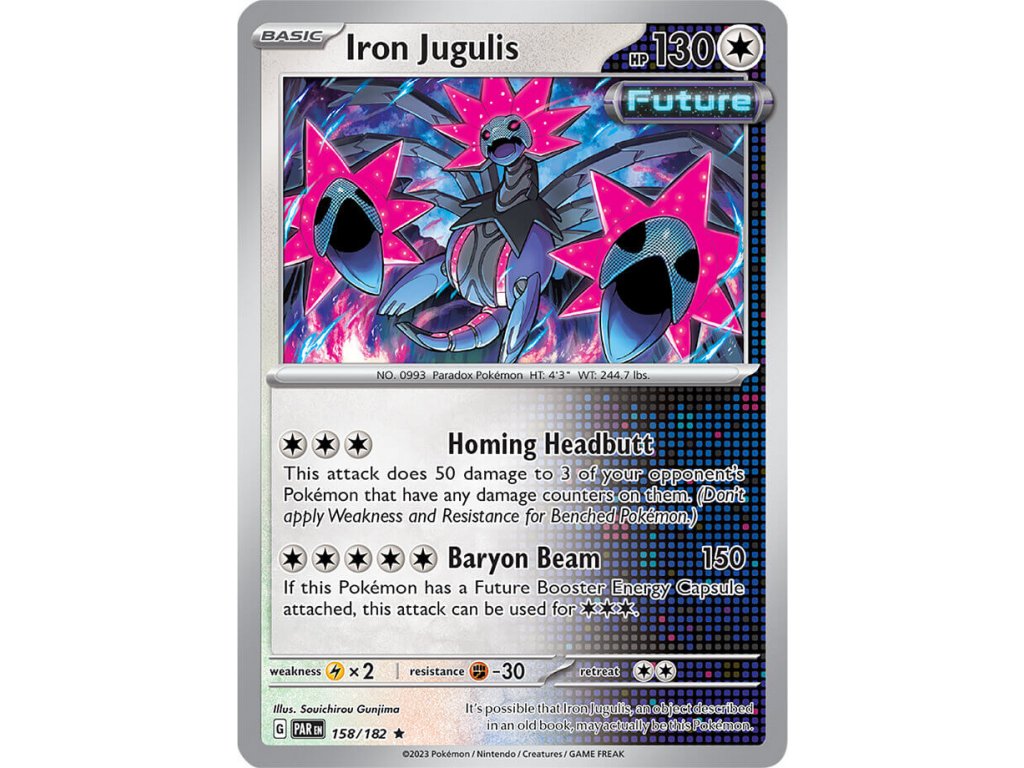 Pokémon Paradox Rift Iron Jugulis 158