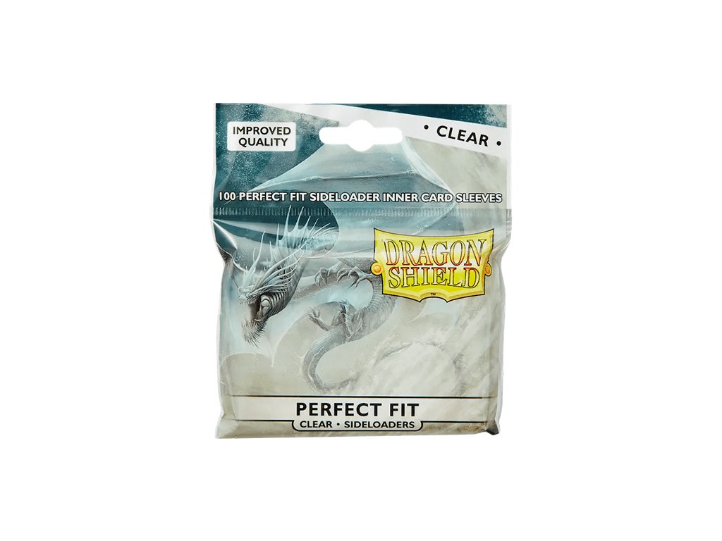 obaly na karty dragon shield sideloading perfect fit 100 clear