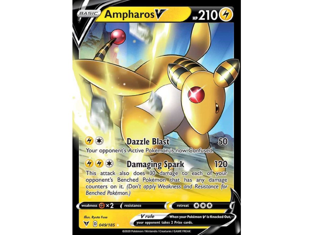 Pokemon VividVoltage AmpharosV49