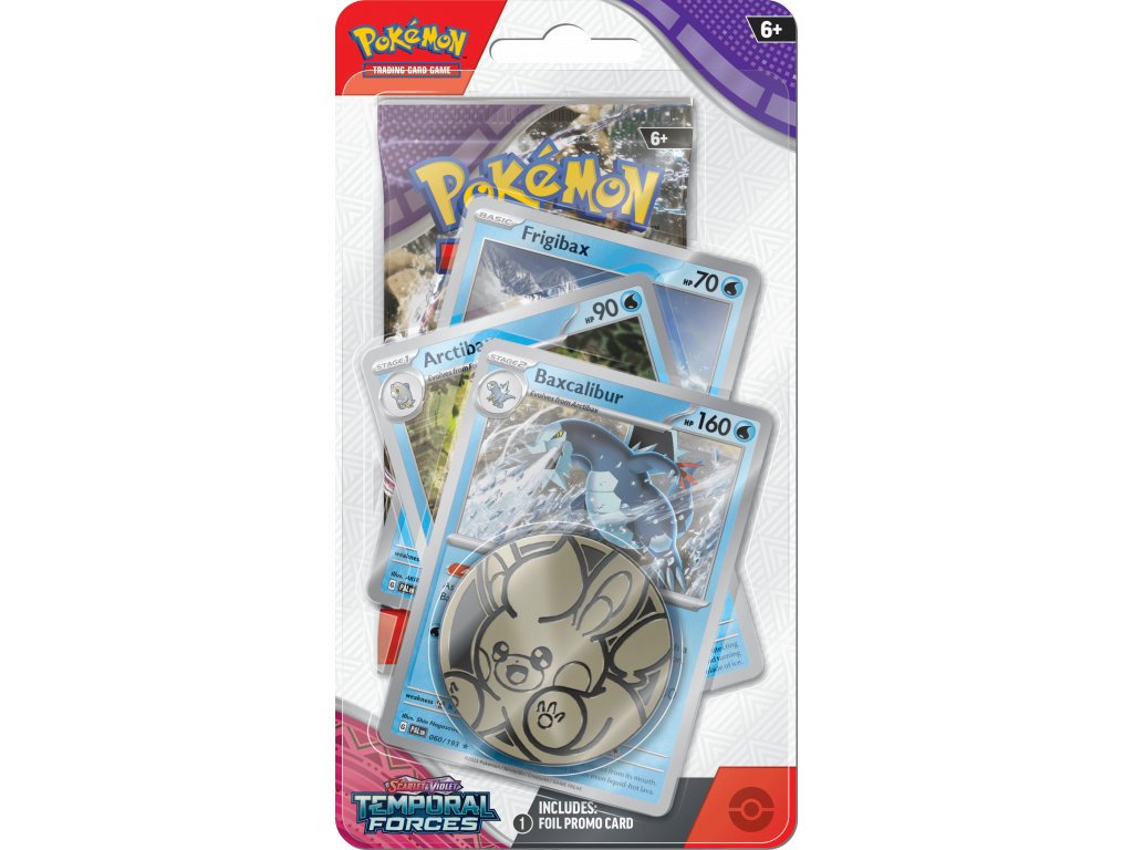 Pokémon Temporal Forces - Premium Checklane Blister Baxcalibur