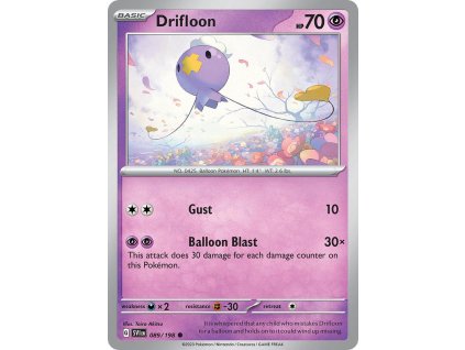 Pokémon Drifloon (SVI 089)