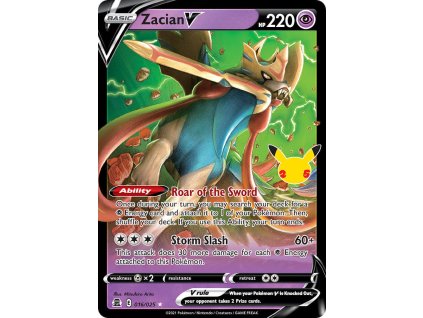 Pokémon Zacian V (CEL 016)