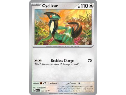Pokémon Cyclizar (SVI 163)