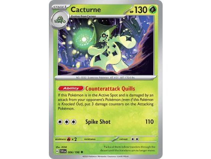 Pokémon Cacturne (SVI 006)