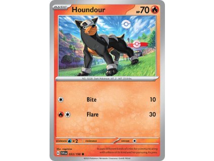 Pokémon Houndour (SVI 033)