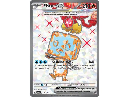 Pokémon Eiscue ex (OBF 210)
