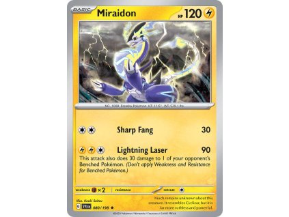 Pokémon Miraidon (SVI 080)