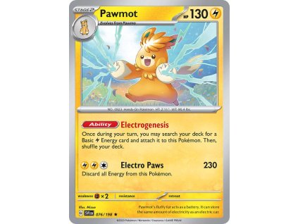 Pokémon Pawmot (SVI 076)