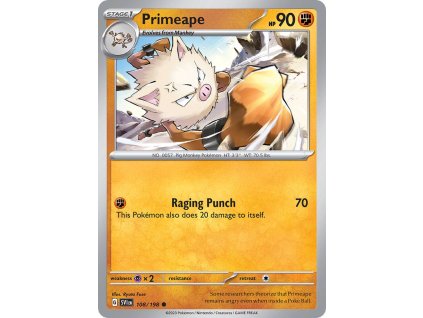 Pokémon Primeape (SVI 108)