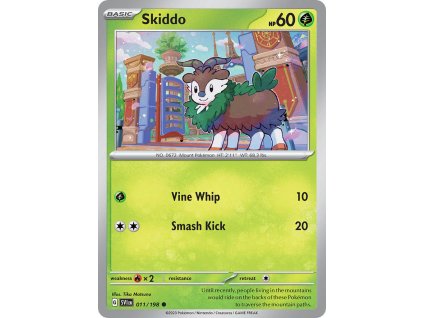 Pokémon Skiddo (SVI 011)