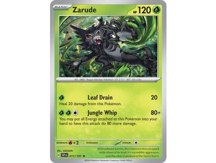Pokémon Zarude (SSP 011)