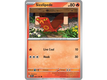 Pokémon Sizzlipede (SSP 027)