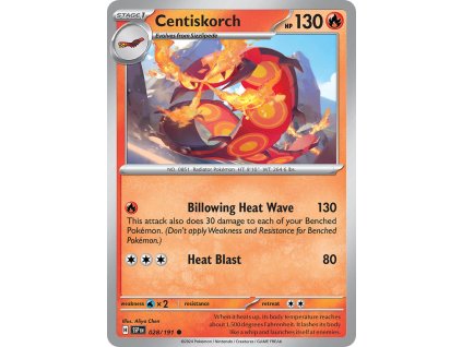 Pokémon Centiskorch (SSP 028)