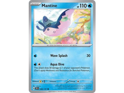 Pokémon Mantine (SSP 040)