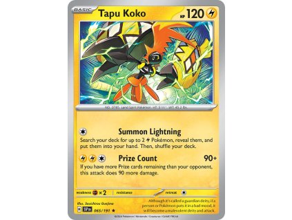 Pokémon Tapu Koko (SSP 065)