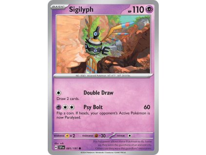 Pokémon Sigilyph (SSP 081)