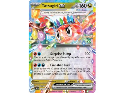 Pokémon Tatsugiri ex (SSP 142)