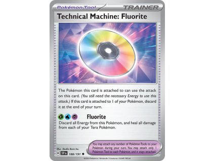 Pokémon Technical Machine: Fluorite (SSP 188)