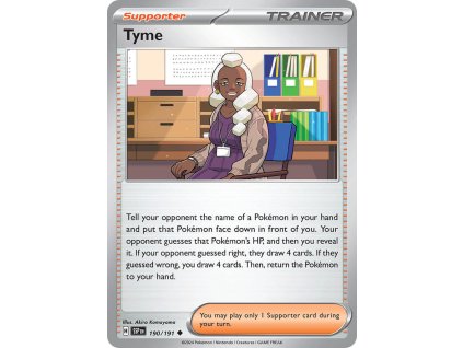 Pokémon Tyme (SSP 190)