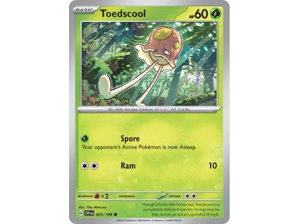 Pokémon Toedscool (SVI 025)