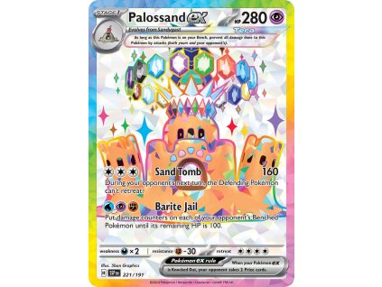 Pokémon Palossand ex (SSP 221)