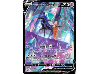 Pokémon Shadow Rider Calyrex V (ASR TG17)