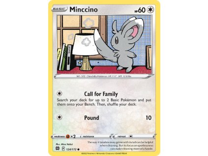 Pokémon Minccino (BRS 124)