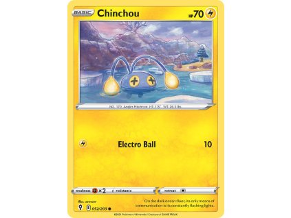 Pokémon Chinchou (EVS 052)